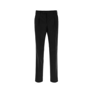Pt Torino Men Black Wool Pant